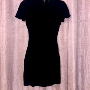 Express size 2 black T-shirt dress